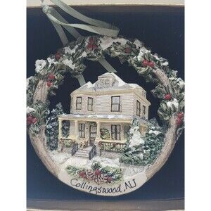 Hestia Ornament Haning 8th In A Series American Four Square Circa Vintage 2529
